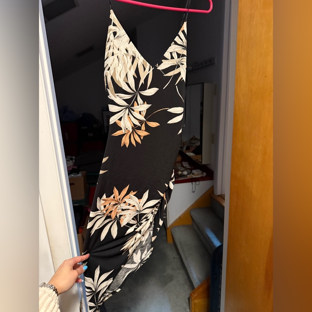 Black Floral Dress